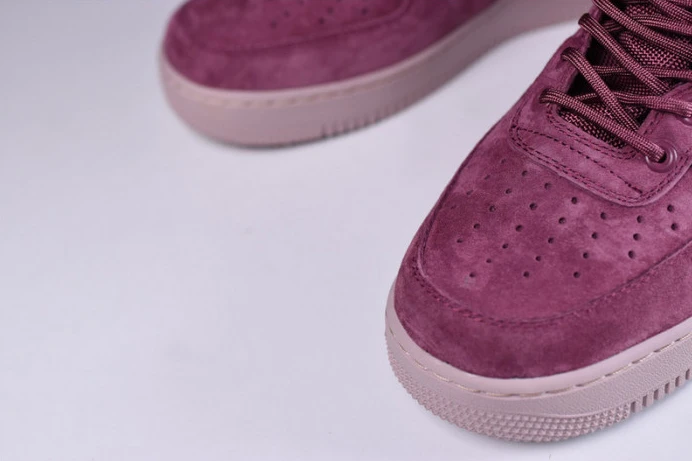 SportInspired nike sf air force 1 one fif vintage wine particle rose aj1700- 3075