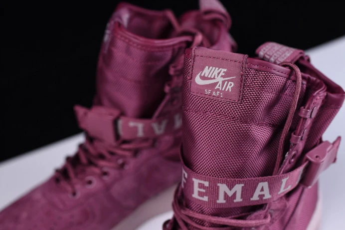 SportInspired nike sf air force 1 one fif vintage wine particle rose aj1700- 3075