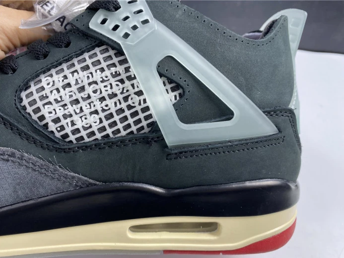 SportInspired ofw x air jordan 4 “bred” black red cv9388- 1719