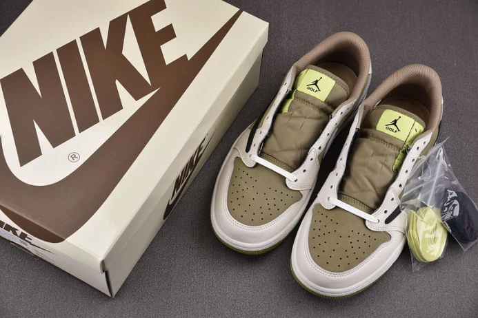 SportInspired travis scott x air jordan 1 low golf fz3124- 1604