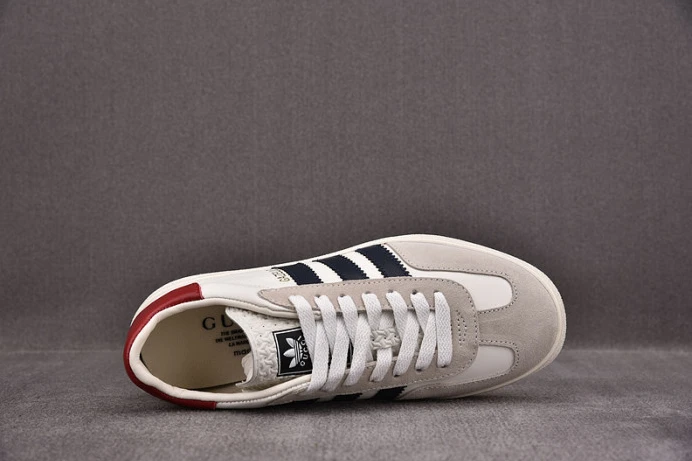 StreetReady Adidas x Gucci Gazelle Sneaker White 2869