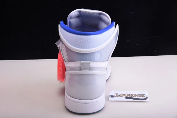 StreetReady Air Jordan 1 Retro High Zoom White Racer Blue CK6637- 875