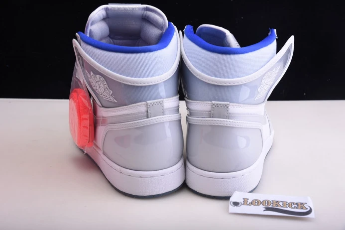 StreetReady Air Jordan 1 Retro High Zoom White Racer Blue CK6637- 875