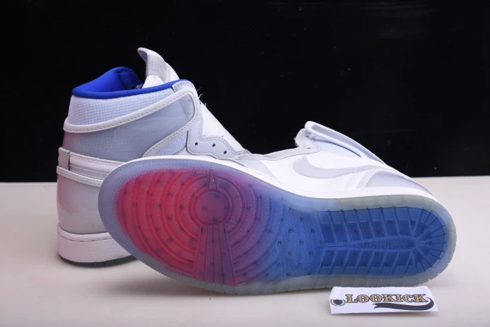 StreetReady Air Jordan 1 Retro High Zoom White Racer Blue CK6637- 875