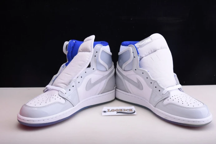 StreetReady Air Jordan 1 Retro High Zoom White Racer Blue CK6637- 875