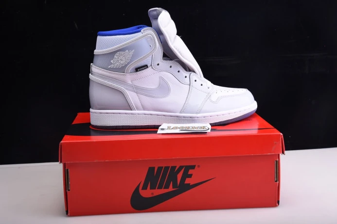 StreetReady Air Jordan 1 Retro High Zoom White Racer Blue CK6637- 875