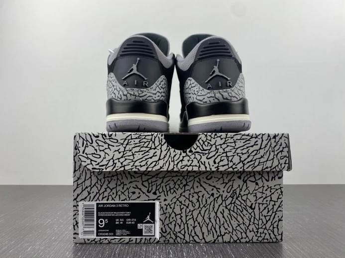 StreetReady Air Jordan 3 WMNS Off Noir CK9246- 534