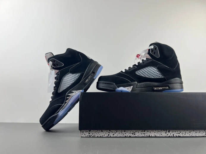 StreetReady Air Jordan 5 Black Metallic Reimagined HF3975- 605