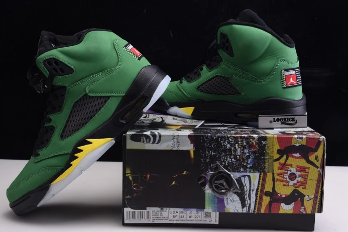 StreetReady Air Jordan 5 SE Oregon Ducks CK6631- 1085
