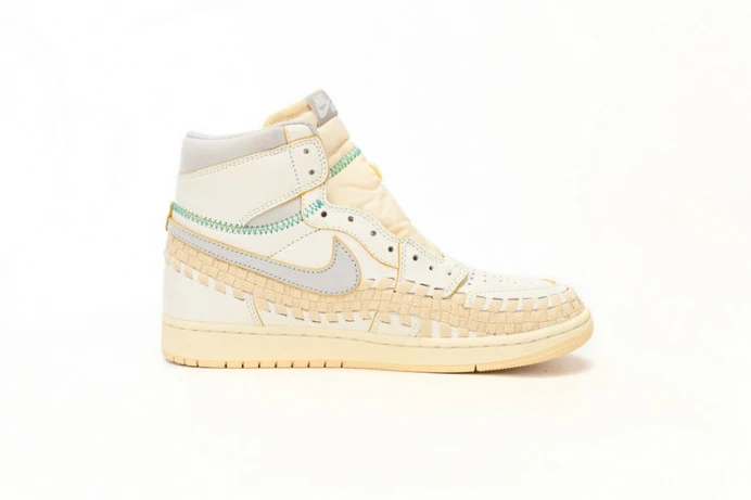 StreetReady Jordan 1 Retro High OG SP Union Bephie's Beauty Supply Woven Sail FD2565- 753
