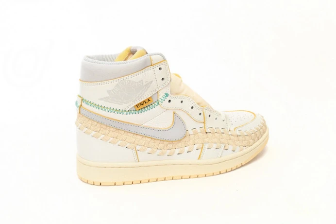 StreetReady Jordan 1 Retro High OG SP Union Bephie's Beauty Supply Woven Sail FD2565- 753