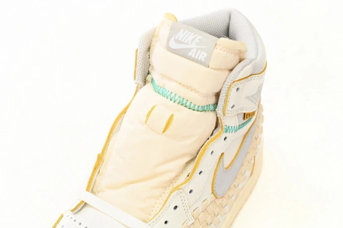 StreetReady Jordan 1 Retro High OG SP Union Bephie's Beauty Supply Woven Sail FD2565- 753