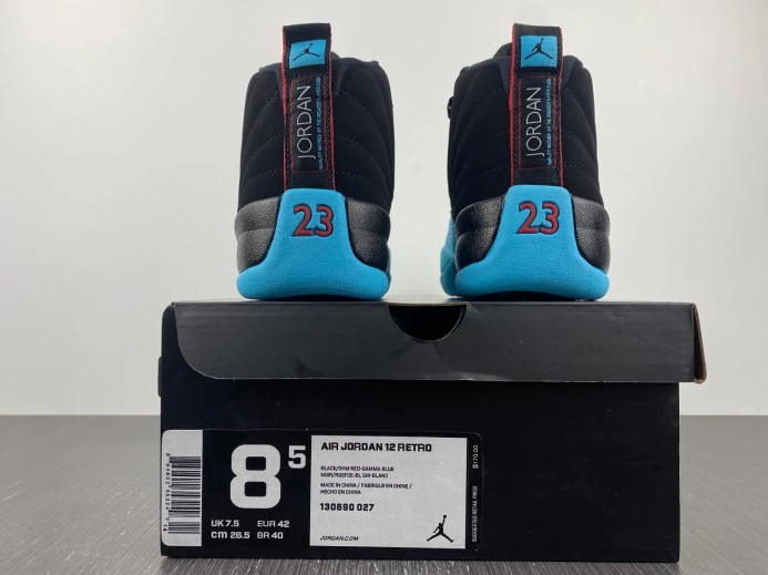 StreetReady Jordan 12 Retro Gamma Blue 130690- 660
