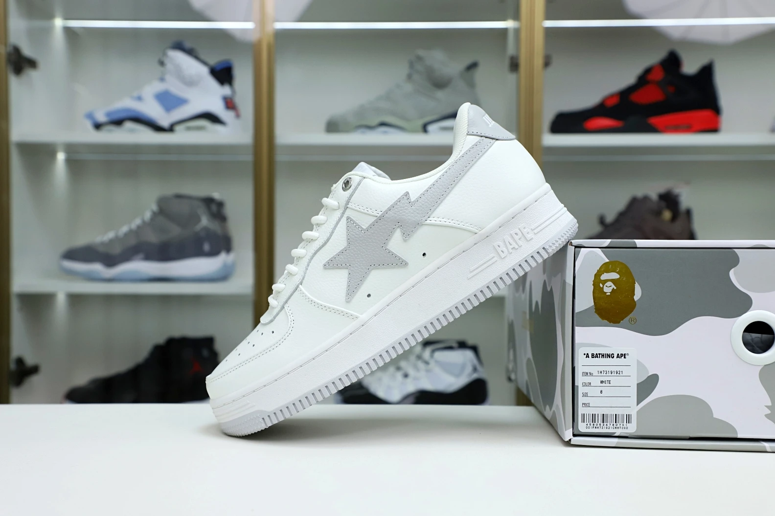 StreetReady Kimikick BAPESTA 'WHITE' 2788