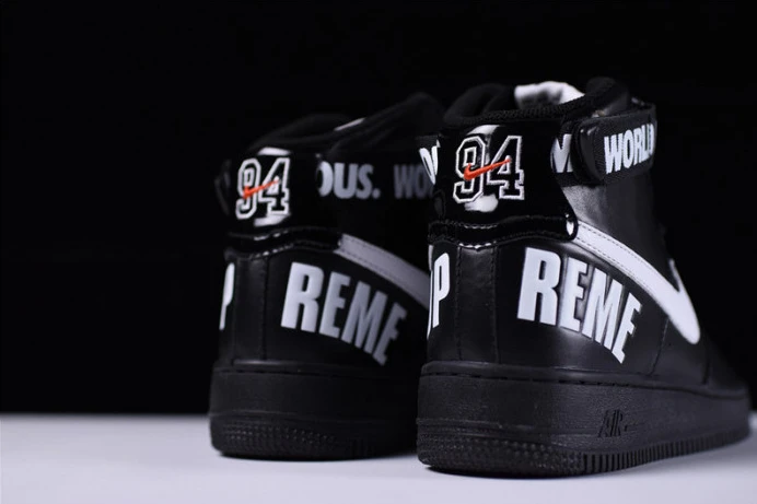 StreetReady Sup*e nike air force 1 high sp black ds f w 698696- 3064