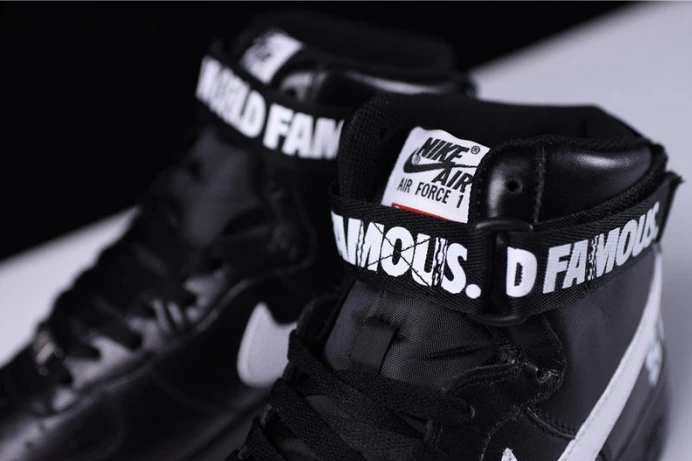 StreetReady Sup*e nike air force 1 high sp black ds f w 698696- 3064