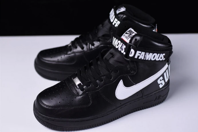 StreetReady Sup*e nike air force 1 high sp black ds f w 698696- 3064