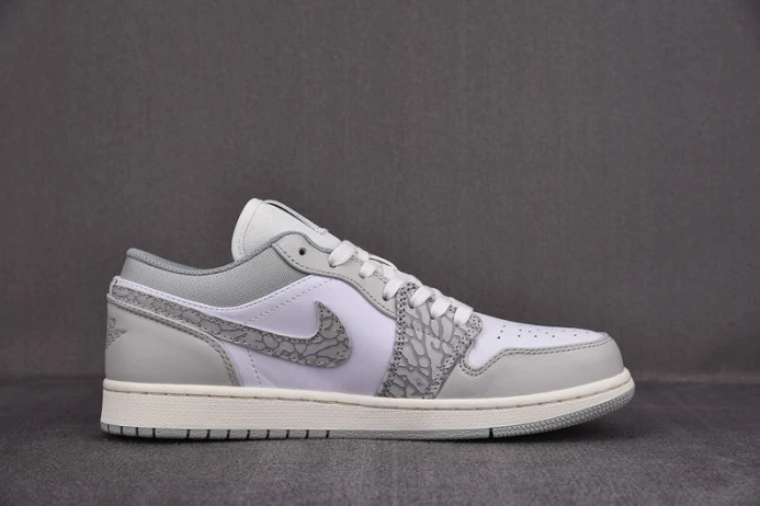 StreetReady air jordan 1 low prm smoke grey elephant dh4269- 1634