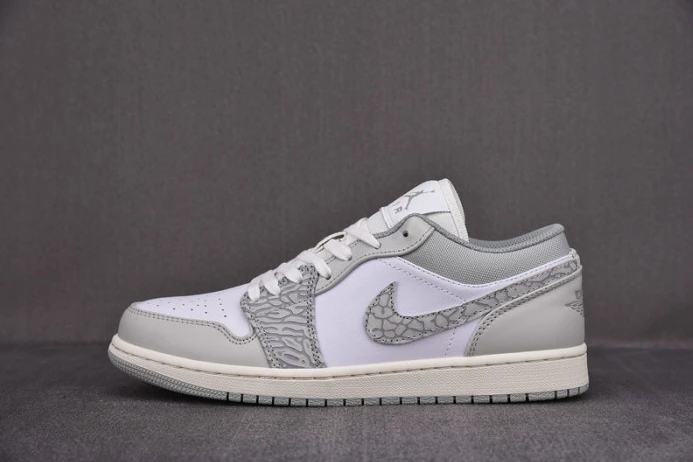 StreetReady air jordan 1 low prm smoke grey elephant dh4269- 1634