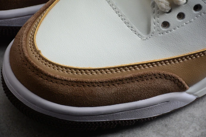 StreetReady air jordan 3 retro se white dark brown green shoes 398614- 1794
