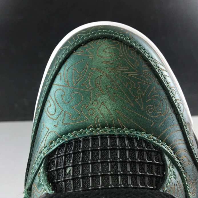 StreetReady air jordan 4 green laser aj4- 1759