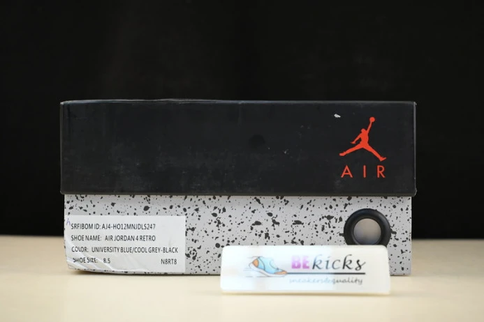 StreetReady air jordan 4 retro unc (pe) aj4-ho12mnjdls 1718