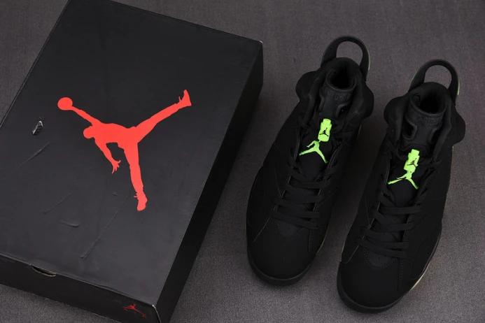 StreetReady air jordan 6 “electric green” ct8529- 1558