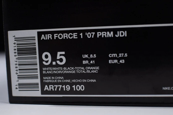 StreetReady nike air force 1 07 just do it pack white ar7719- 3005