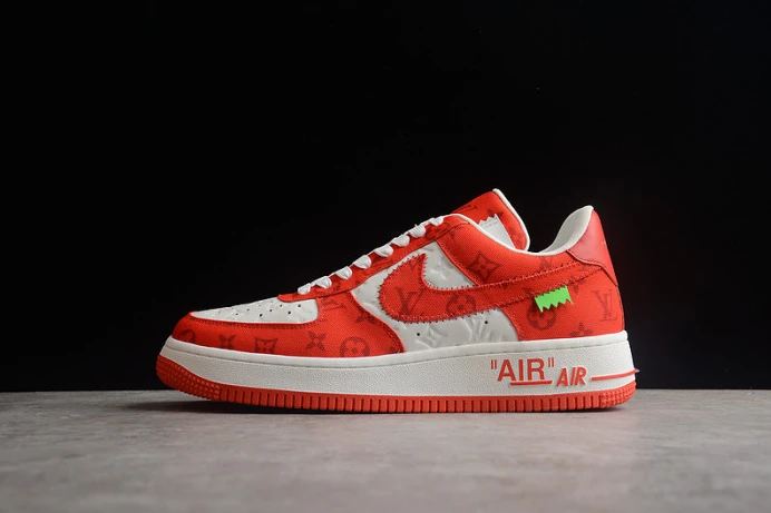StreetReady nike air force 1 red 3266