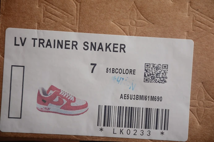 StreetReady nike air force 1 red 3266