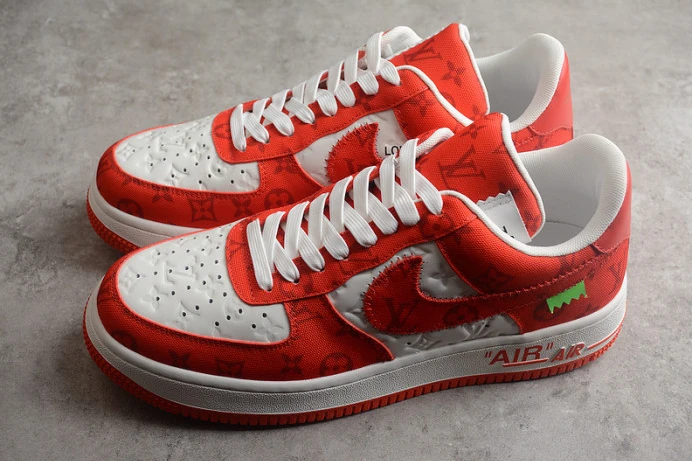 StreetReady nike air force 1 red 3266