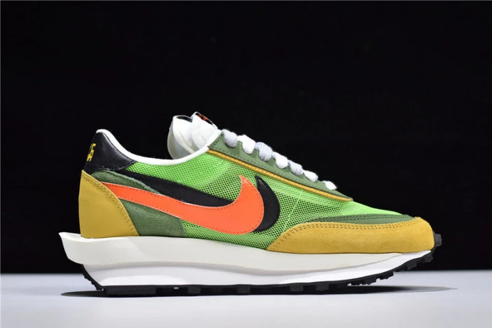 StreetReady sacai x nike ldv waffle green gusto bv0073- 3144