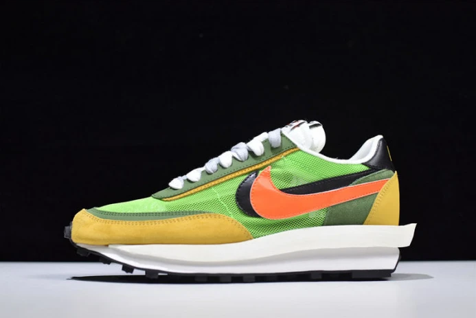 StreetReady sacai x nike ldv waffle green gusto bv0073- 3144