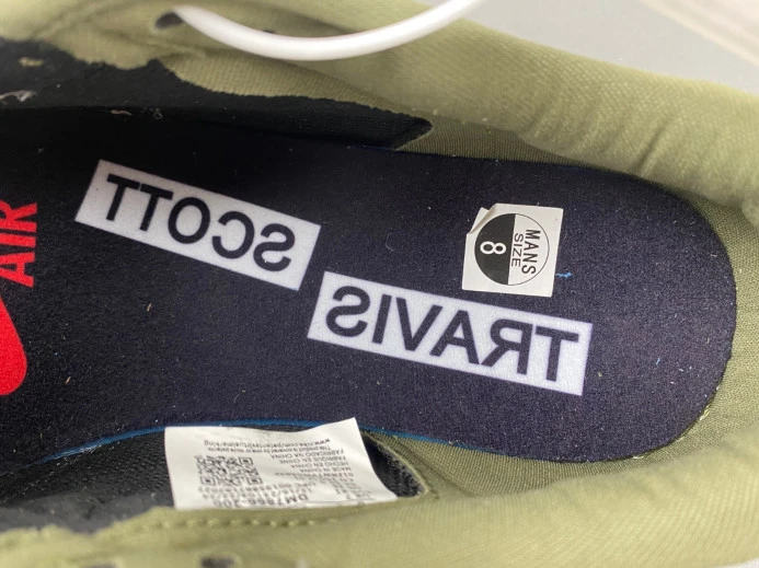 TRAVIS SCOTT X AIR JORDAN 1 LOW OG MEDIUM OLIVE DM7866- Affordable 489