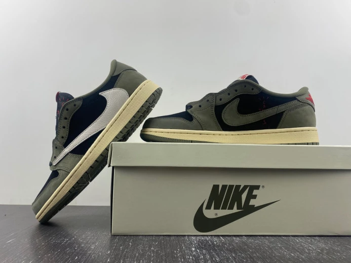 TRAVIS SCOTT X AIR JORDAN 1 LOW OG SP 'BLACK OLIVE' DM7866- ModernLook 738