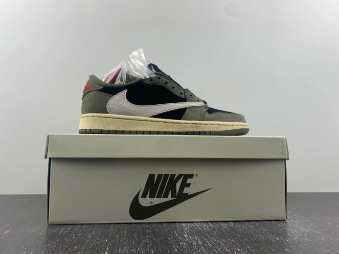 TRAVIS SCOTT X AIR JORDAN 1 LOW OG SP 'BLACK OLIVE' DM7866- ModernLook 738
