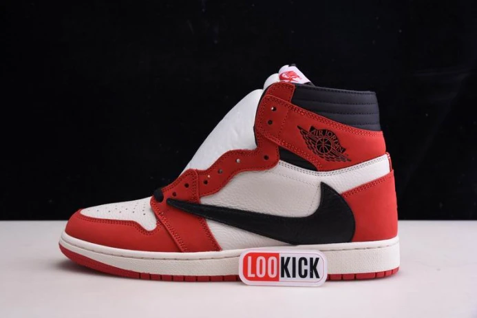 TRAVIS SCOTT X AIR JORDAN 1 RETRO HIGH OG - CD4487 100(RED) GoAnywhere 828