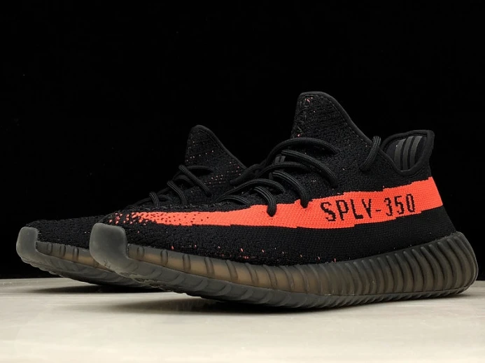 TopPick Adidas Yeezy Boost 350 V2 Core Black Red BY 432