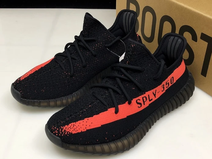 TopPick Adidas Yeezy Boost 350 V2 Core Black Red BY 432