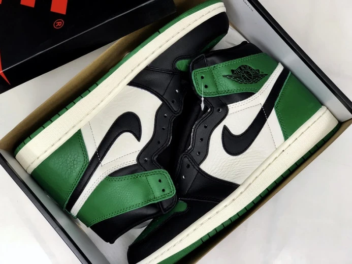 TopPick Air Jordan 1 High OG NRG Pine Green Sail-Black 555088- 922