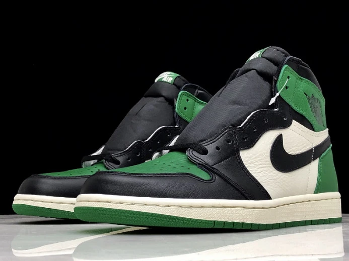 TopPick Air Jordan 1 High OG NRG Pine Green Sail-Black 555088- 922