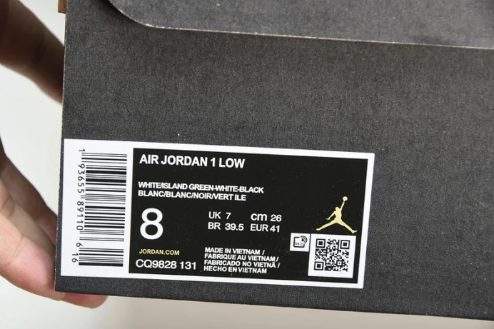 TopPick Air Jordan 1 Low Island Green CQ9828- 768