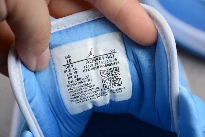 TopPick Air Jordan 1 Low UNC (W) AO9944- 838