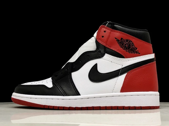 TopPick Air Jordan 1 Retro Black Toe 555088- 925