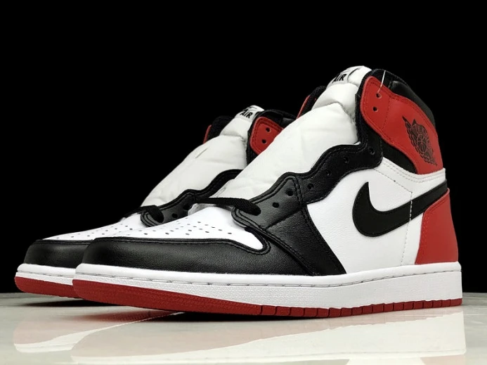TopPick Air Jordan 1 Retro Black Toe 555088- 925