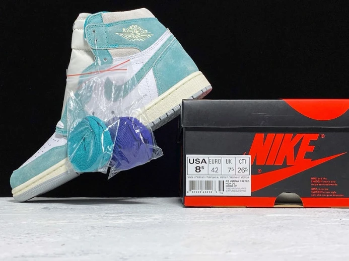 TopPick Air Jordan 1 Retro High OG Turbo Green 555088- 906