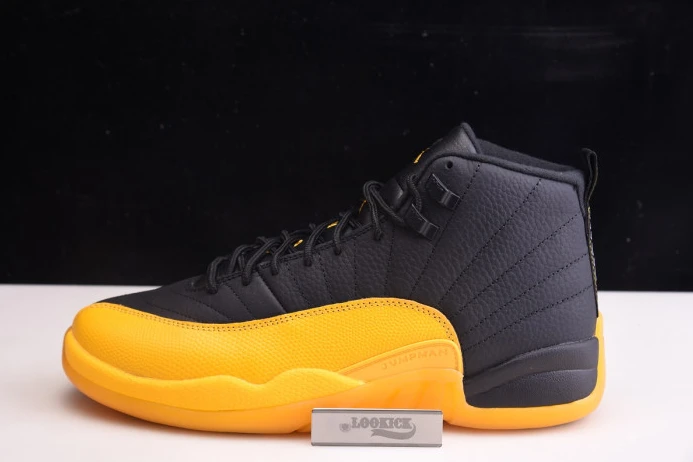 TopPick Air Jordan 12 Retro Black University Gold 130690- 1128