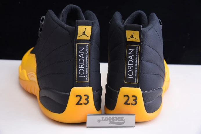 TopPick Air Jordan 12 Retro Black University Gold 130690- 1128