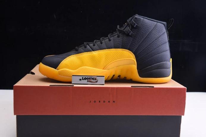 TopPick Air Jordan 12 Retro Black University Gold 130690- 1128