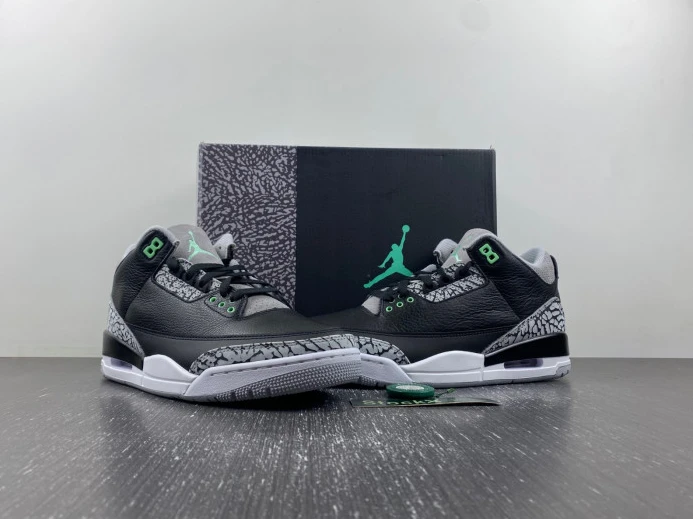 TopPick Air Jordan 3 Green Glow CT8532- 520